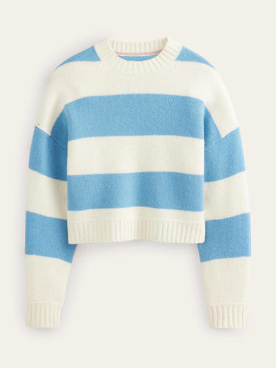 Boden Brushed striped jumper at Collagerie