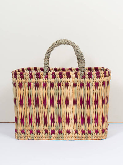 Bohemia Design Woven reed basket at Collagerie