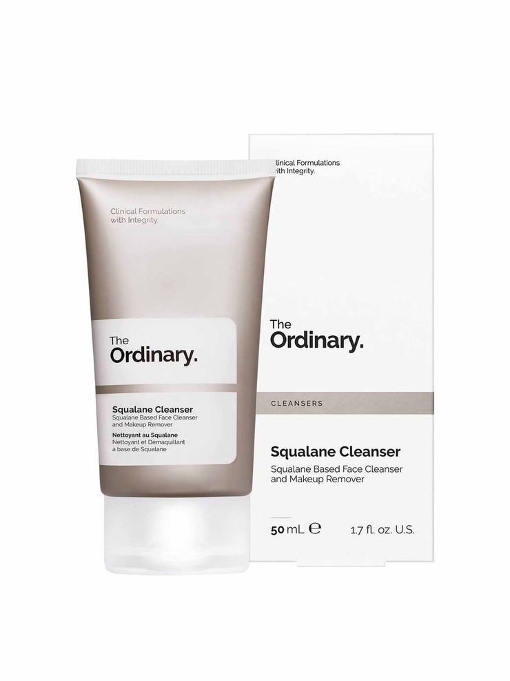 Squalane based face cleanser