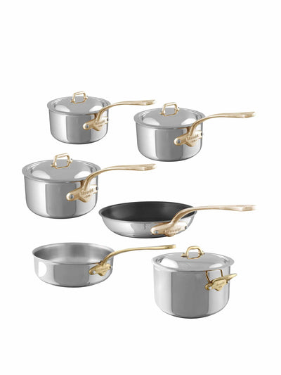 Mauviel M'CookB 6 piece cookware set at Collagerie