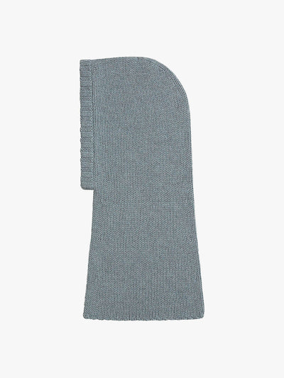 Brora Cashmere luxe knit hooded snood at Collagerie