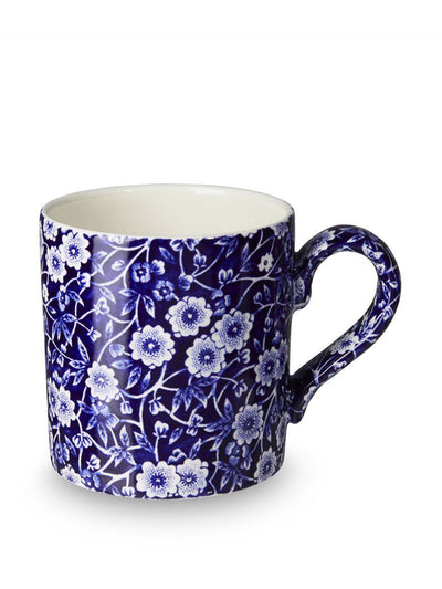 Burleigh Blue Calico mug at Collagerie