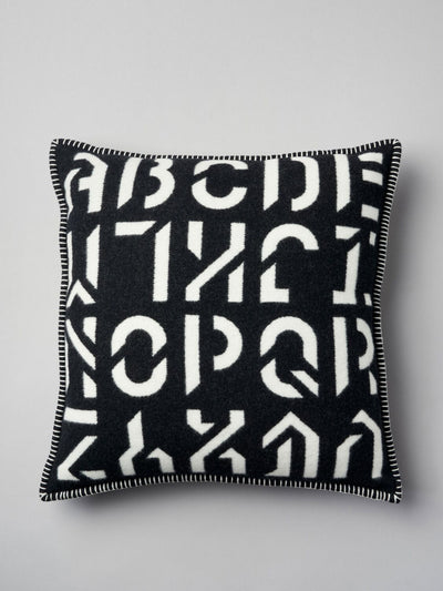 Byredo Black and white cushion at Collagerie