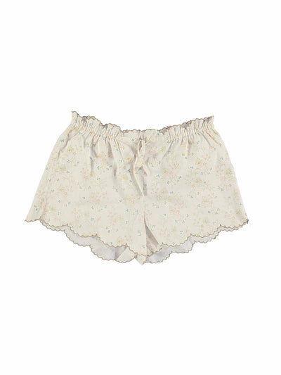 Camomile White floral shorts at Collagerie