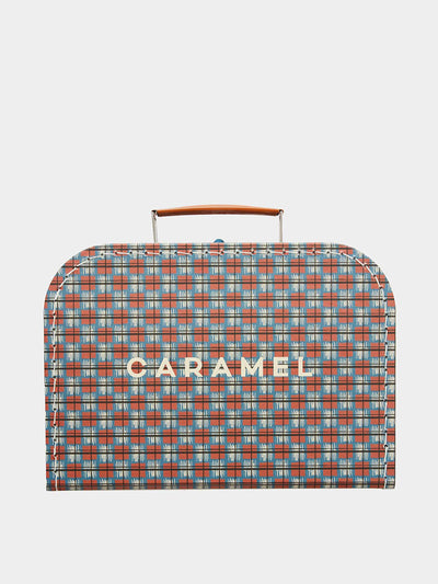 CARAMEL Small suitcase - geo print at Collagerie