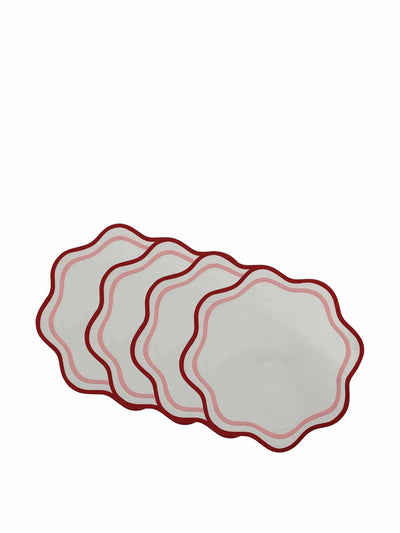 casa cosima Scalloped placemats (set of 4) at Collagerie