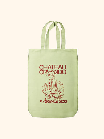 chateau orlando Florence portrait book bag at Collagerie