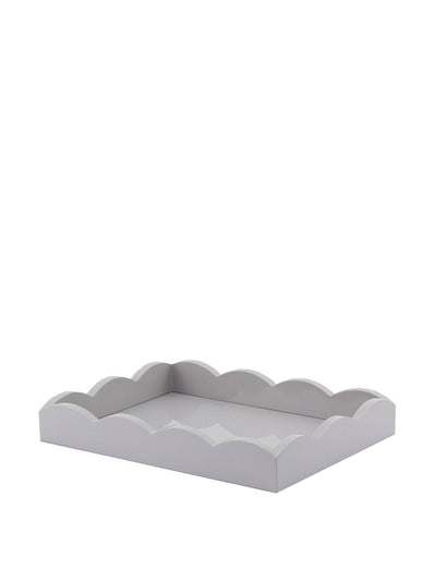Addison Ross Grey small scalloped tray at Collagerie