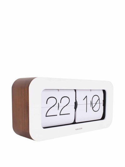 Karlsson Bamboo wall and table clock at Collagerie