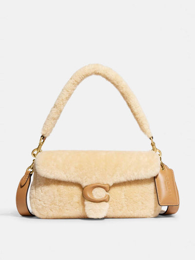 Coach Pillow Tabby 26 shearling shoulder bag at Collagerie