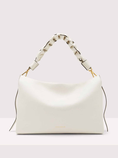 Coccinelle White leather shoulder bag at Collagerie