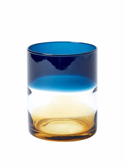 The Conran Shop Ombre tumbler in blue and ambre at Collagerie