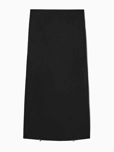Cos Adjustable-slit midi skirt at Collagerie