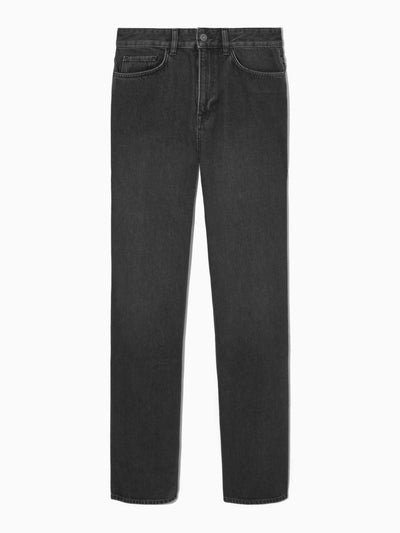 Cos Straight-leg black jeans at Collagerie