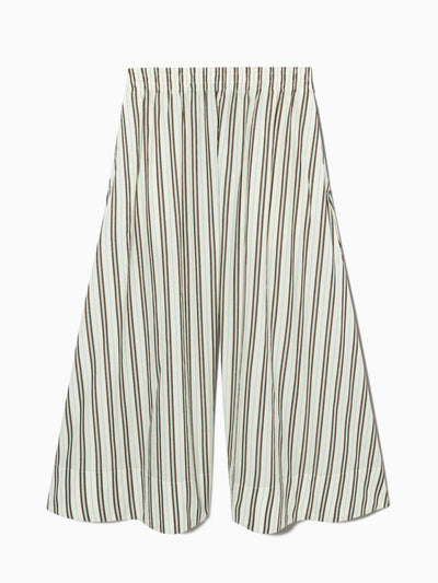 Cos Wide leg striped trousers at Collagerie