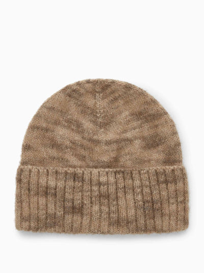 Cos Beige wool blend hat at Collagerie