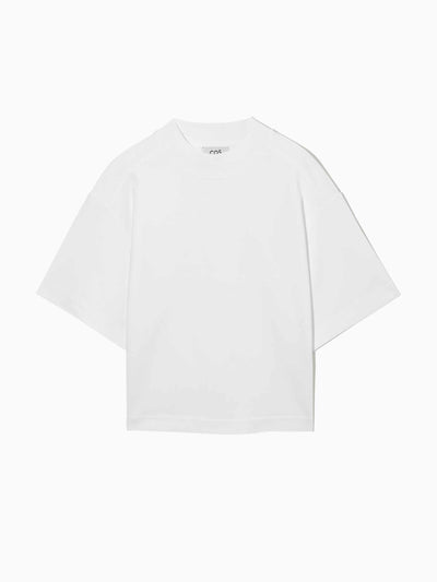 Cos Boxy-fit white t-shirt at Collagerie