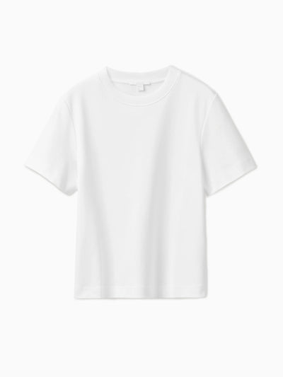Cos Heavyweight cotton t-shirt at Collagerie