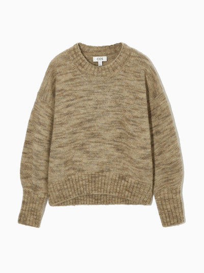 Cos Loose-fit cropped jumper at Collagerie