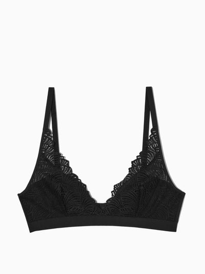 Cos Padded lace bra at Collagerie