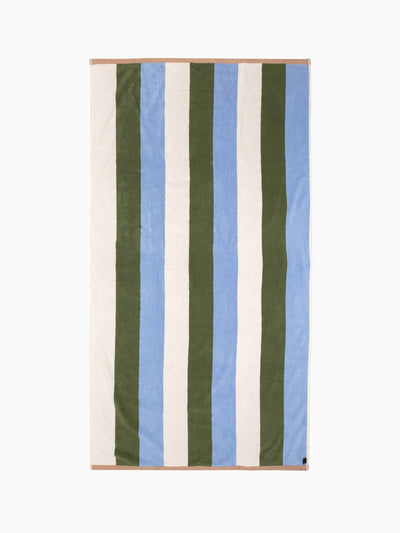 Couverture & The Garbstore Striped bath mat at Collagerie