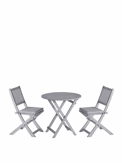 Cox & Cox Table and two chairs garden set at Collagerie