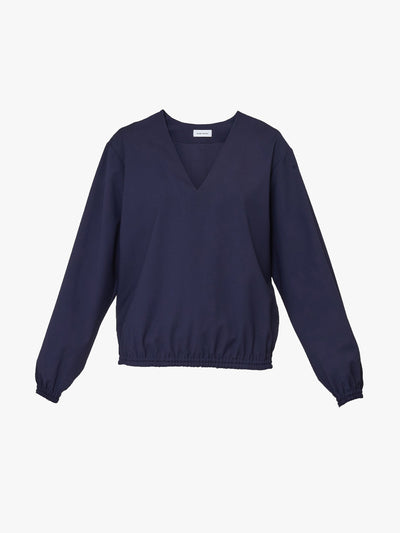 Issue Twelve Luke blue wool sweatshirt at Collagerie