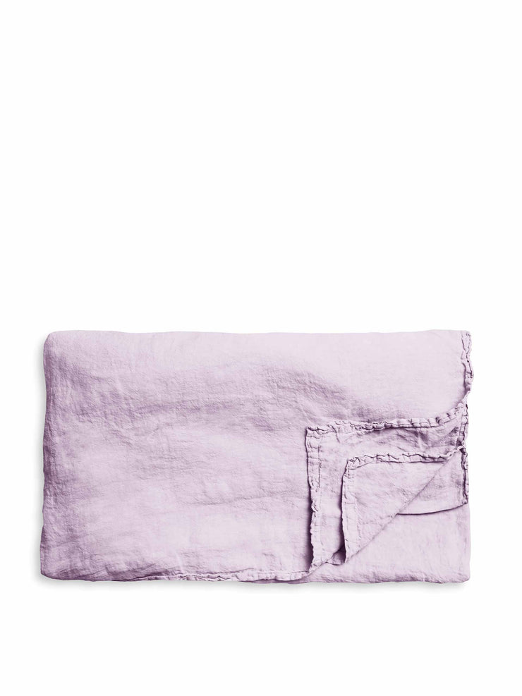 Lilac tablecloth