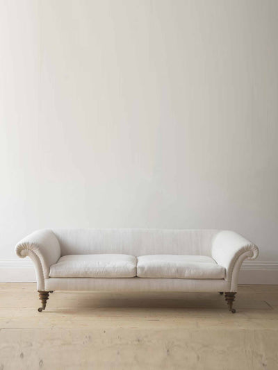 dean antiques Linen sofa at Collagerie