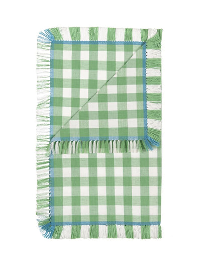 Designers Guild Green gingham placemats (set of 4) at Collagerie