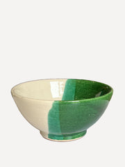 Blue and white Iris - large ripple plate