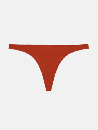 Dora Larsen Organic cotton thong at Collagerie