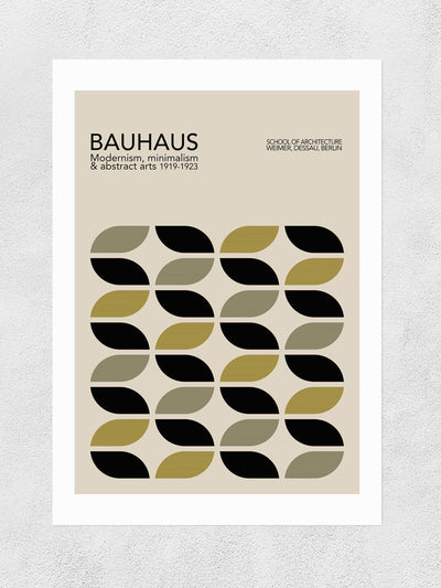 East End Prints Mid Century Modern Bauhaus at Collagerie