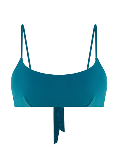 Casa Raki Annie blue bikini top at Collagerie