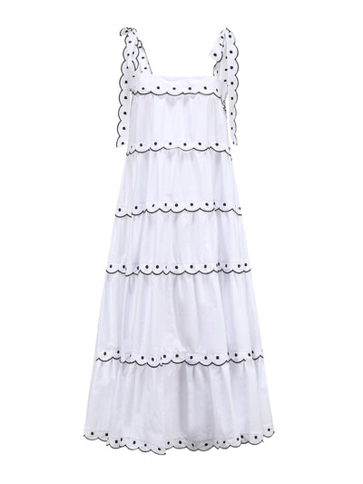 Paper London White Emely dress at Collagerie