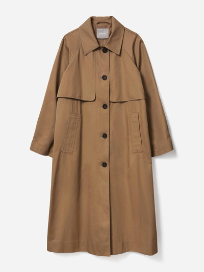 Everlane The Long Mac Coat at Collagerie