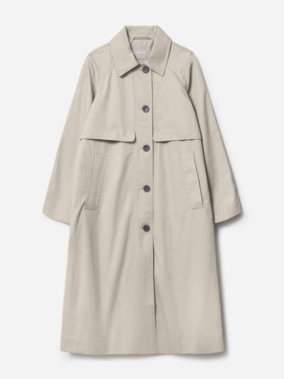 Everlane The Long Mac Coat at Collagerie