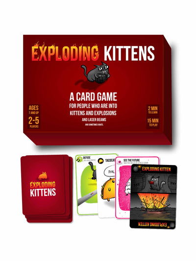 Exploding Kittens Card game at Collagerie