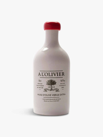 A l’Olivier Extra virgin olive oil in a stoneware bottle at Collagerie