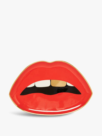 Jonathan Adler Lips trinket tray at Collagerie