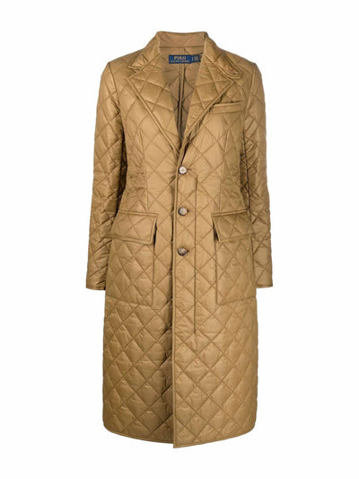 Polo Ralph Lauren Water-repellent quilted taffeta coat at Collagerie