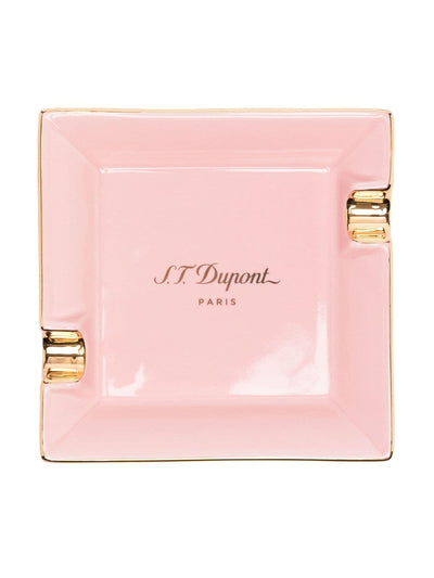 S.T. Dupont Pink square ashtray at Collagerie