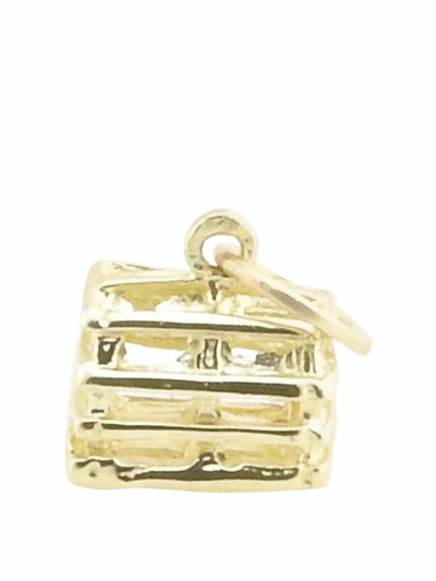 1stDibs 14 karat yellow gold lobster trap charm at Collagerie