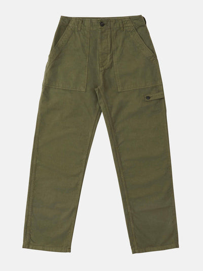 Fortela Khaki regular-fit trousers at Collagerie