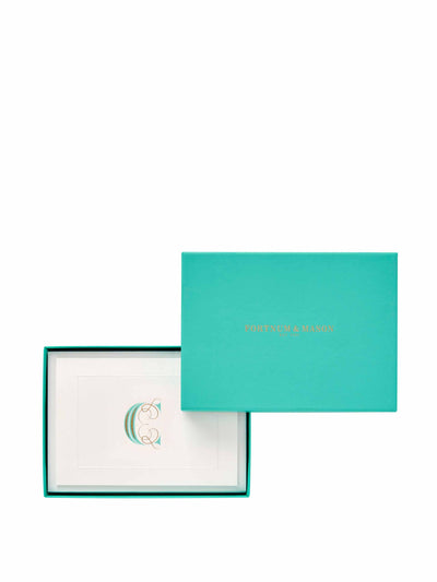 Fortnum & Mason Alphabet notecards (set of 8) at Collagerie