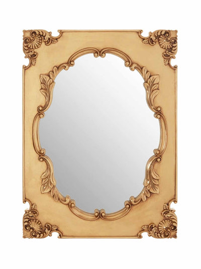 French Bedroom Company Angelique ornate gold wall mirror at Collagerie