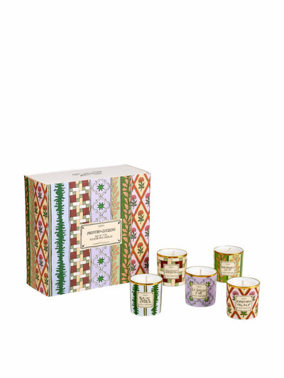 Profumi Luchino Scented Candles (set of 5) at Collagerie