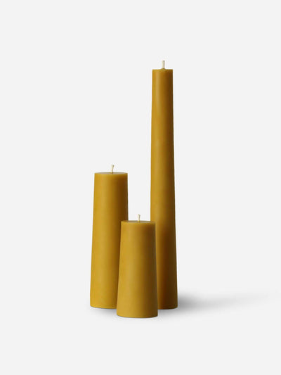 bzzwax & co Beeswax candle set at Collagerie
