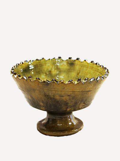 Arbala Golden tamegroute fruit bowl at Collagerie