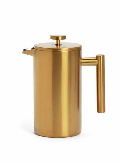 Habitat Gold cafetiere at Collagerie